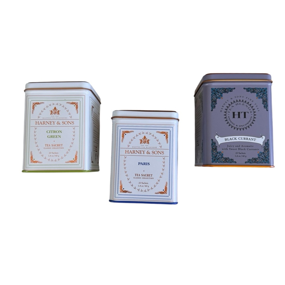 Harney & Sons Tea Tin Set of 3
